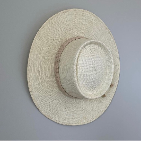 Gigi Pip Bre Pork Pie Straw Hat - Picture 7 of 8